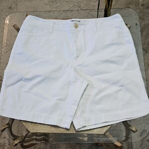 LRL Lauren Jeans Women's White Shorts Size 12